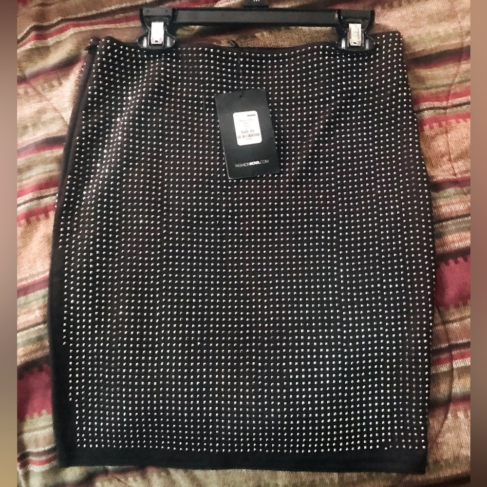 Fashion Nova glamour mini skirt size XS NWT